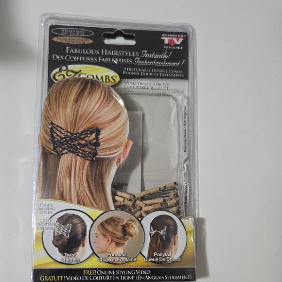 EZ Combs Hair Accessories Set - Picture 2 of 5